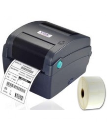 Термотрансферный принтер этикеток TSC TTP-343C, USB/LAN